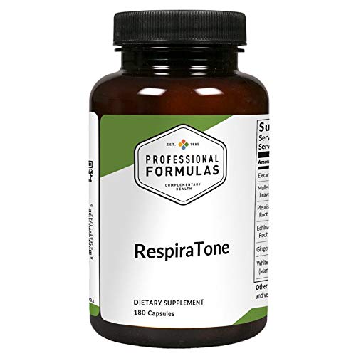 PROFESSIONAL COMPLEMENTARY HEALTH FORMULAS Respiratone Support The mucosal tissues of The Respiratory Tract 180 Capsules