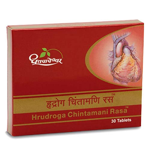 Shree Dhootpapeshwar Ltd. Hrudroga Chintamani Rasa 30 Tablets