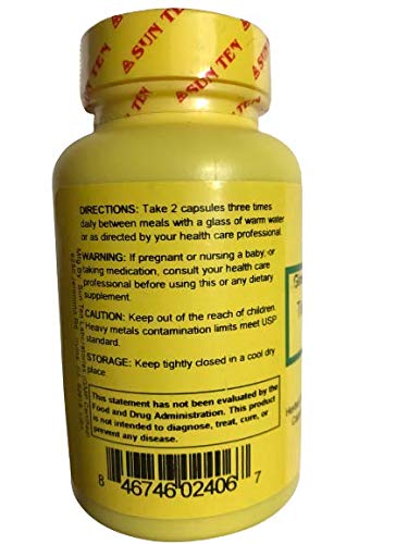 Sun Ten Ginseng & Zizyphus Formula Capsule 1 Count