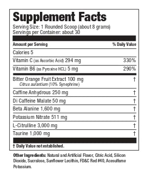 Ultimate Nutrition PRE Gold Preworkout Powder, 8.75 oz