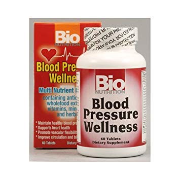 Bio Nutrition Blood Pressure Wellness Tablets 60