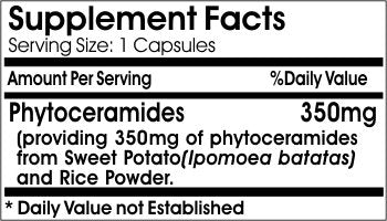 PureControl Supplements No Wheat Phytoceramides 350mg, 200 Capsules