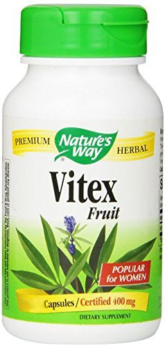 Nature's Way Vitex Chaste Tree 400 mg Capsules 300 Count