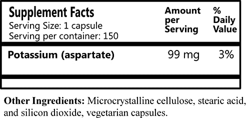 Daily Manufacturing Potassium Aspartate Capsules 150