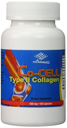 Nu-Health Co-Cell Type II Collagen Hydrolyzed & Chondroitin Sulfate Capsules, 90 Capsules
