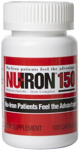 Nu-Iron 150 Iron Supplement Capsules Pack of 2