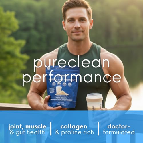 PureClean Performance Protein Powder Beef + Collagen Isolate, 1.1 lb