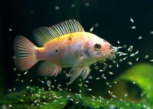 Aquatic Foods Inc. Spirulina, Algae, Vegetable Powder for Tropical Fish Fry and Babies, Corals, Anemones Powder 4 oz