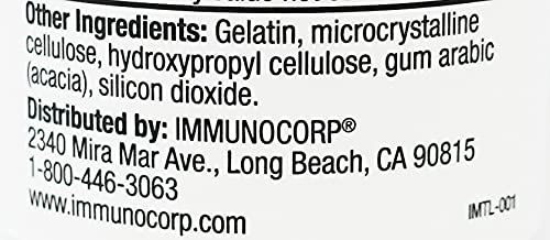 Immutol Norwegian Beta-1,3/1,6-Glucan (NBG) Capsules, 60 Count