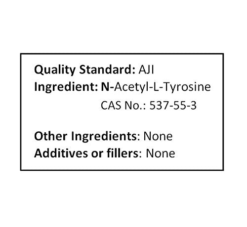 NuSci N-Acetyl L-Tyrosine Powder 3.53 oz