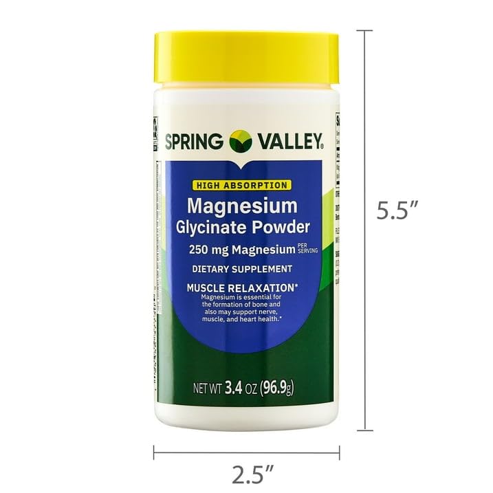 Generic Magnesium Glycinate Powder 3.4 Ounce