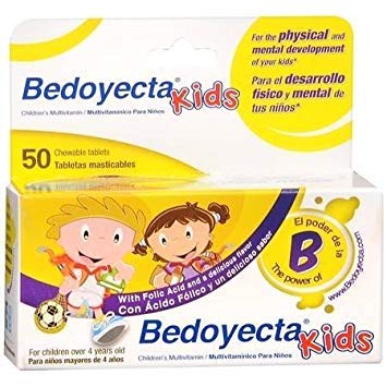 Bedoyecta Kids Multivitamin Dietary Supplement Chewable Tablets, 3 Count