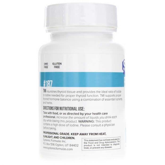 Bio Nutrient Thyroid Metabolism + Iodine Capsule, 60 Count