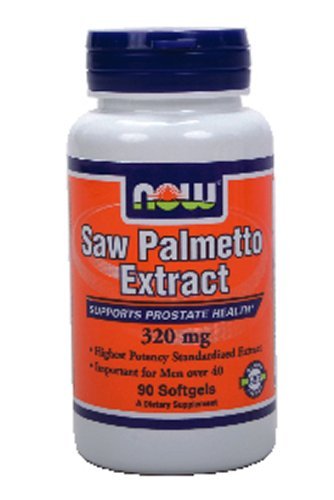 NOW Foods Saw Palmetto Extract 320mg Softgels 270 Count