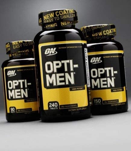 Optimum Nutrition Opti-Men Tablets, 150 Count
