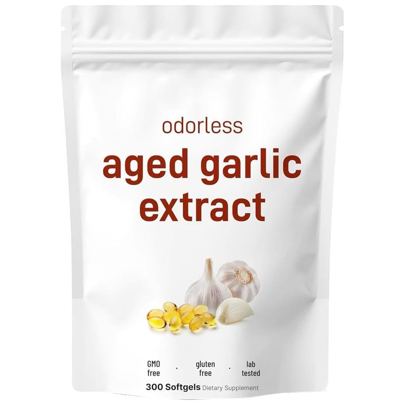 VEADONS Aged Garlic Extract Capsules 60 Count