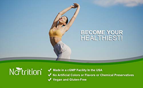 Na'trition HeartSmith Cardiovascular/Circulatory Health CoQ10 Heart Support Vitamins Nattokinase Enzyme Blend Capsules 200