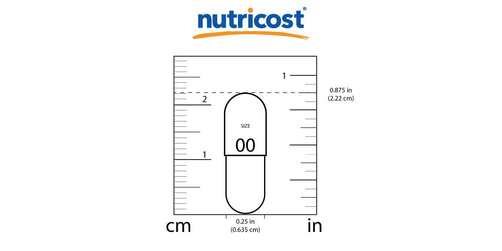 Nutricost L-Carnitine Tartrate 1000mg Capsule 120 Count