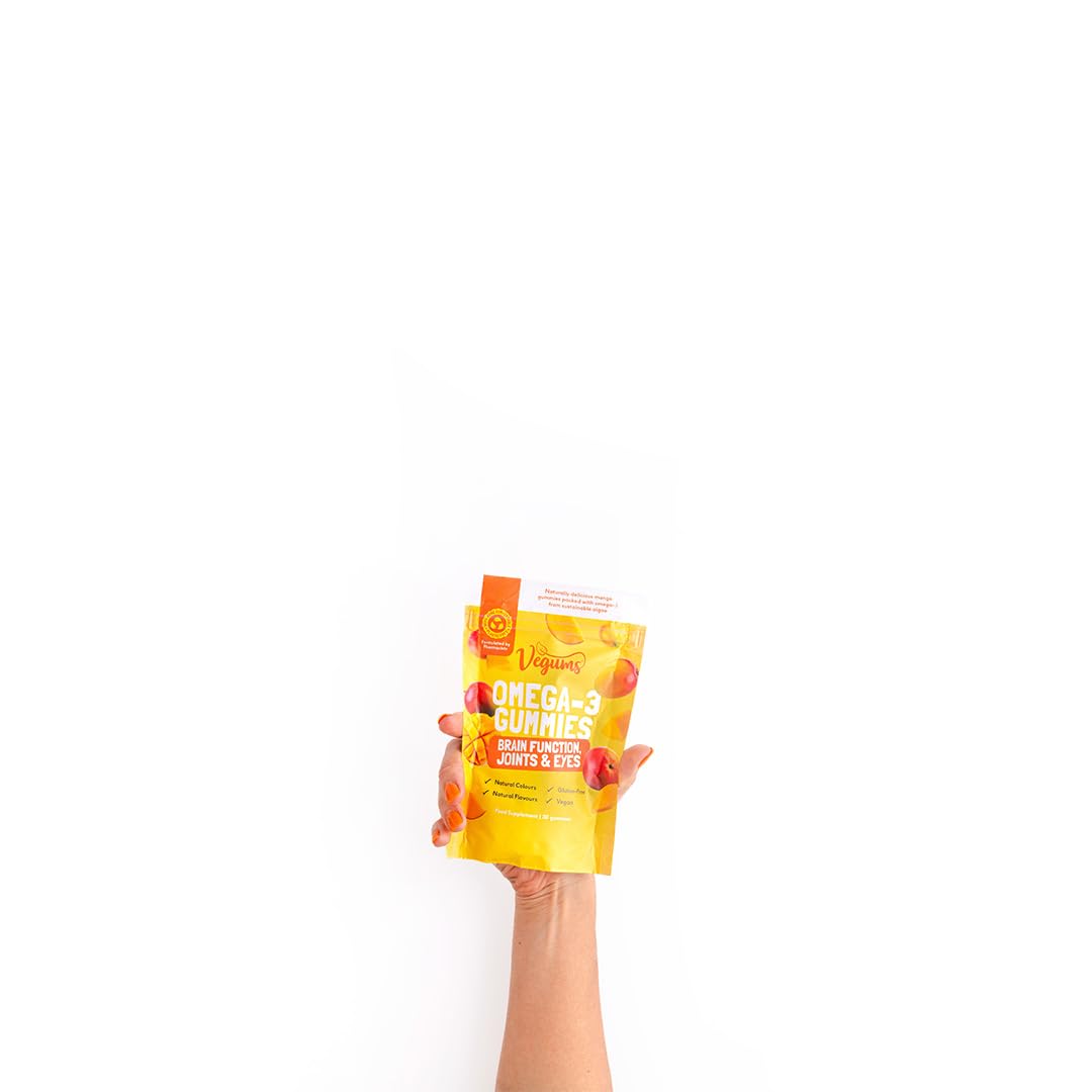 Vegums Fish-Free Omega-3 Gummies, 60 Gummies
