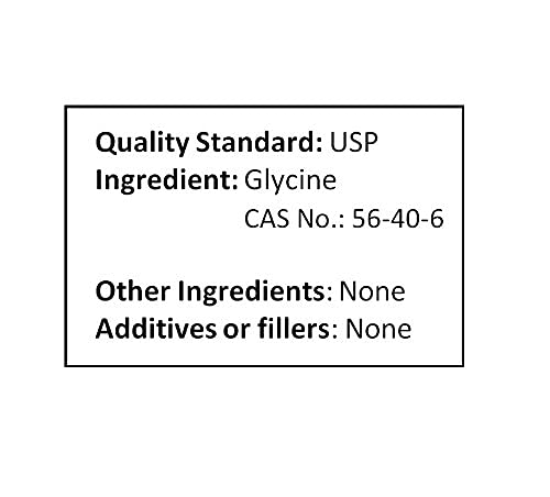 NuSci Glycine Powder 500 g