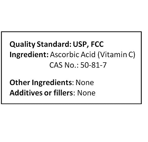 NuSci Ascorbic Acid Vitamin C Pure Powder 8.82 oz