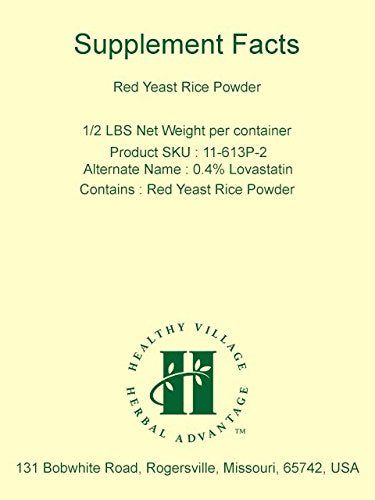 Herbal Advantage Red Yeast Rice Powder 8