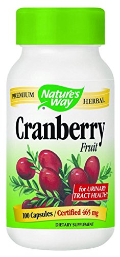 Nature's Way Cranberry Fruit Capsules 465 mg, 400 Capsules