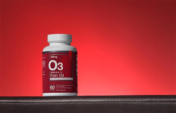 Essential Elements Omega-3 Fish Oil Supplement with EPA & DHA Softgels 60 Count