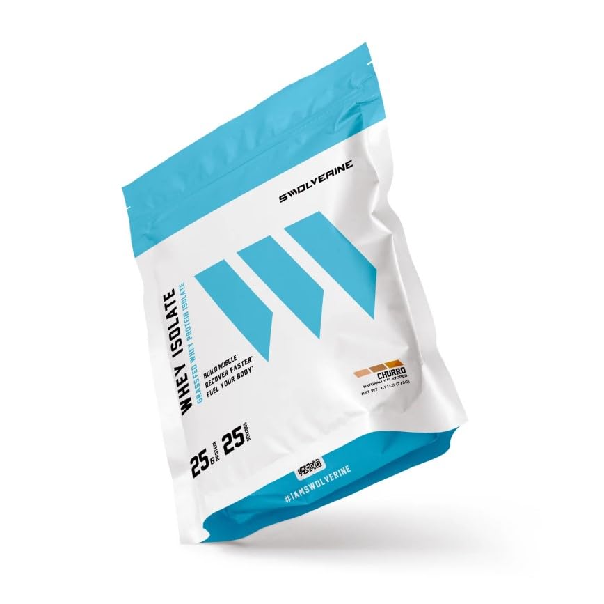 Swolverine Whey Protein Isolate Powder – 25 Servings