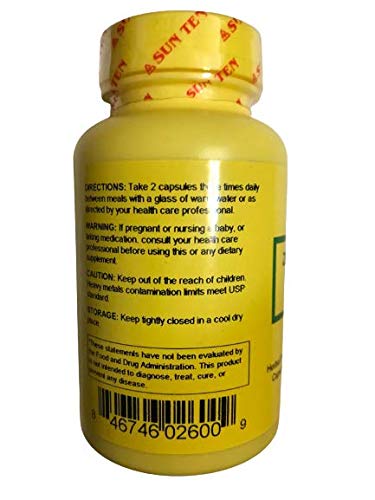 Sun Ten by Baicao Zizyphus Combination Suan Zao Ren Tang 100 Capsules