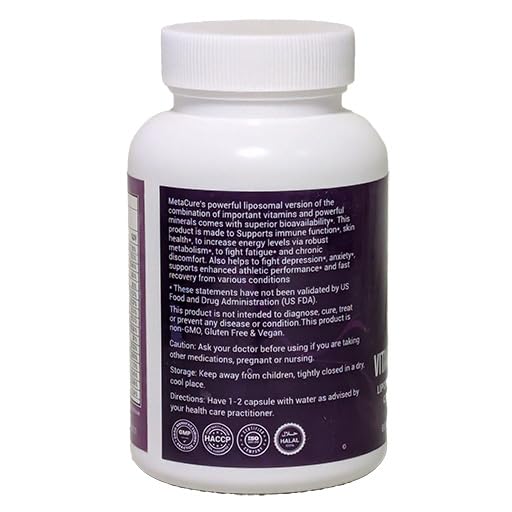 Metacure Vitamins Minerals Complex Capsule 60 Count