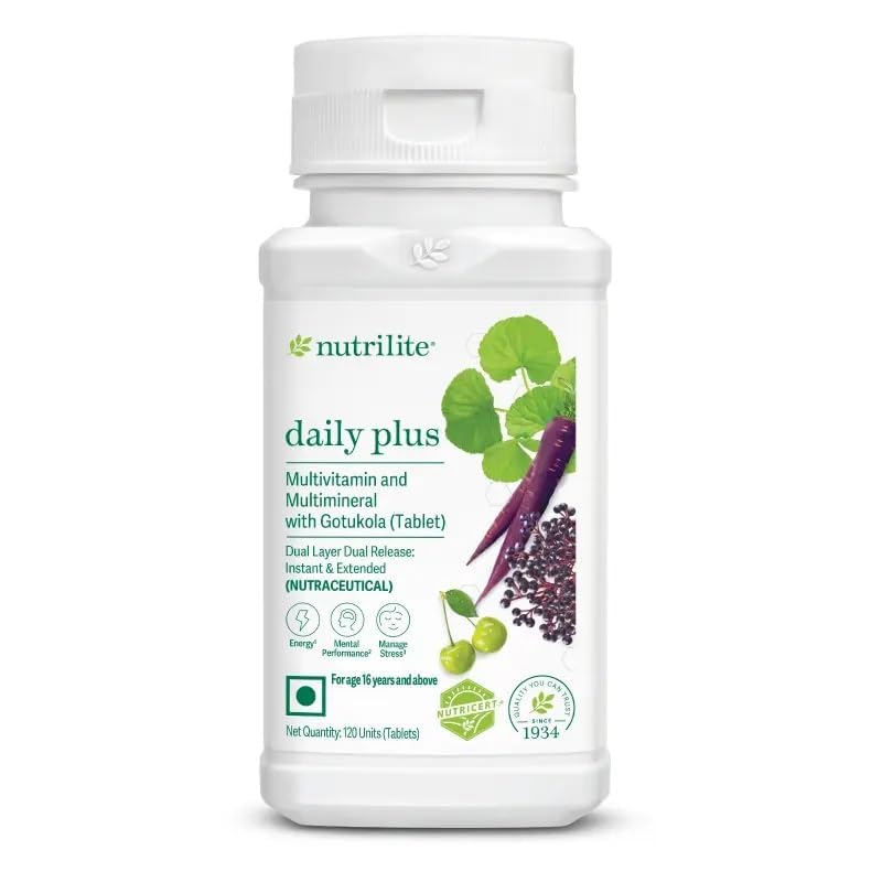 Rang Bliss Daily Plus Multivitamin and Multimineral with Gotukola, Dual Layer Release Tablets, 90 Tablets