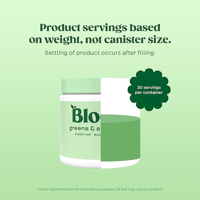 Bloom Nutrition Superfood Greens Powder 5.3