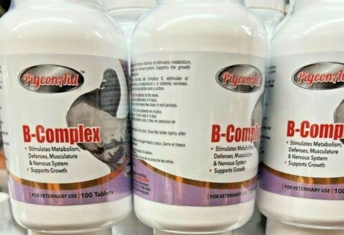 Generic B-Complex for Pigeons PALOMAS 100 Tablets