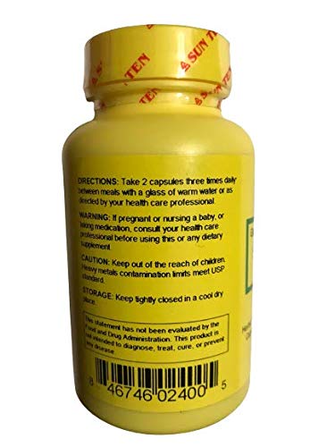 Sun Ten Ginseng & Atractylodes Formula Capsules 100 Count