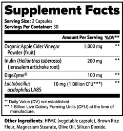Byron Bay Bliss Gut Health Capsule, 60 Count