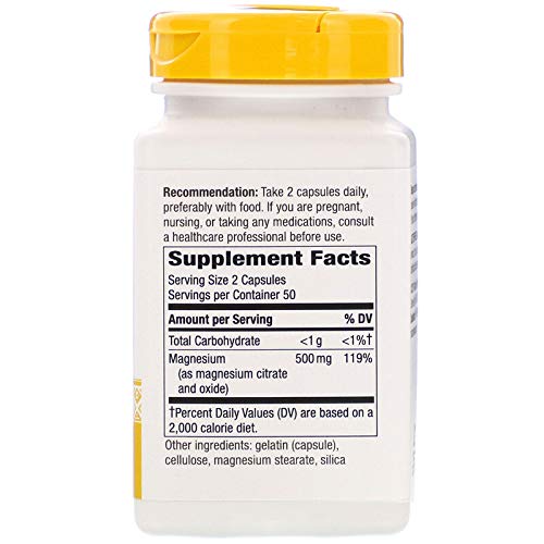 Nature's Way Magnesium Complex Capsules 200 Count