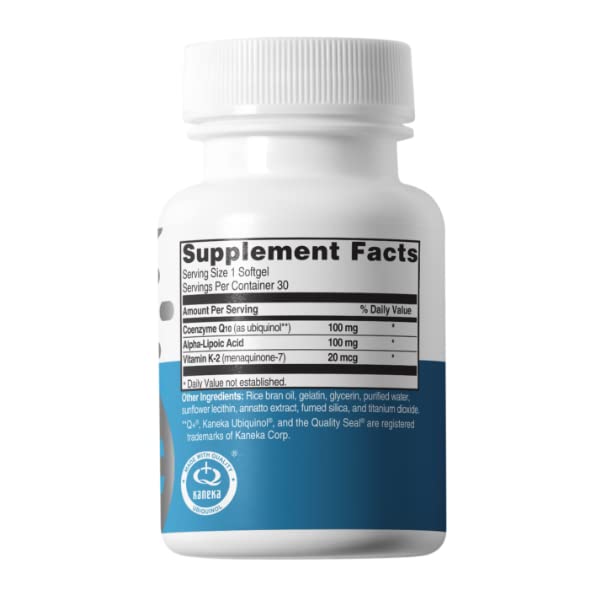 Advanced Bionutritionals Ubiquinol CoQ10 Softgels 30