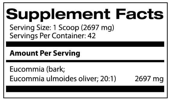 Samsara Herbs Eucommia 20:1 Concentrated Extract Powder, 4 oz