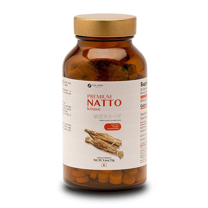 FINE JAPAN Natto Kinase Capsule 300 Capsules