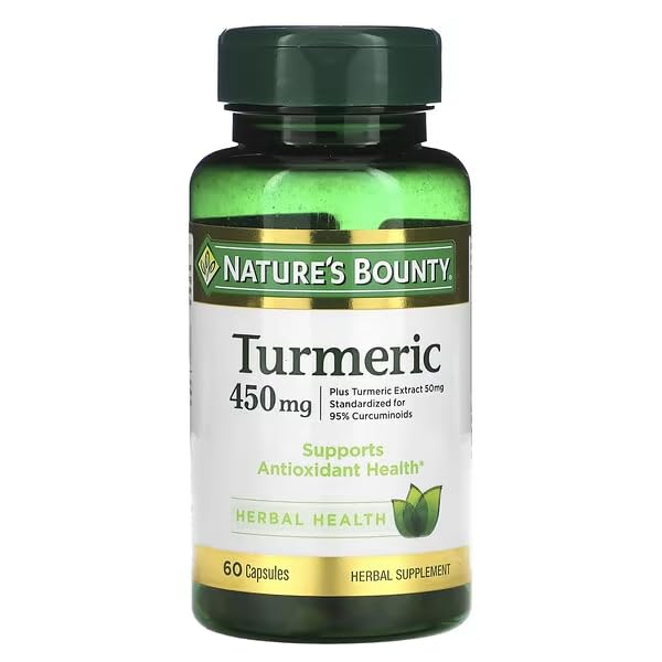 Nature's Bounty Turmeric Capsules 2 Pack