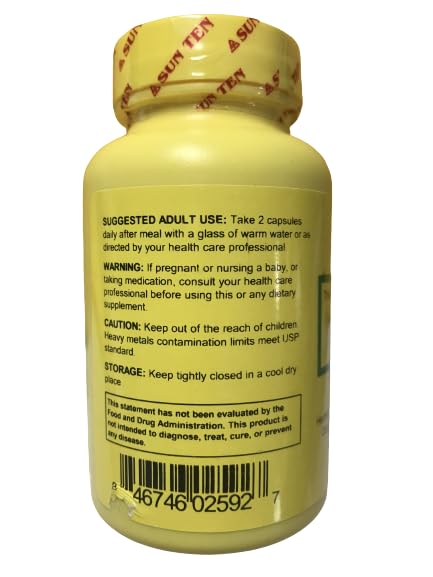Sun Ten Trichosanthes & Astragalus Formula Capsules 100 Capsules