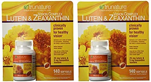 TruNature Vision Complex Lutein and Zeaxanthin Supplement Softgels 280
