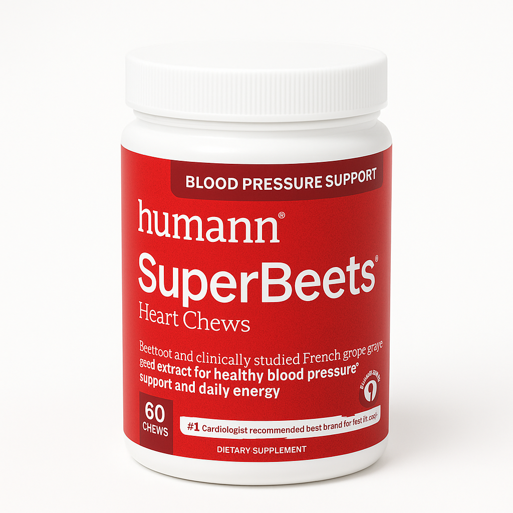 Humann SuperBeets Heart Chews 180 Count