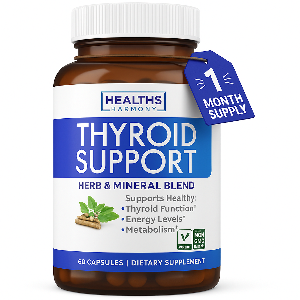 Healths Harmony Thyroid Support Capsule 60 Count