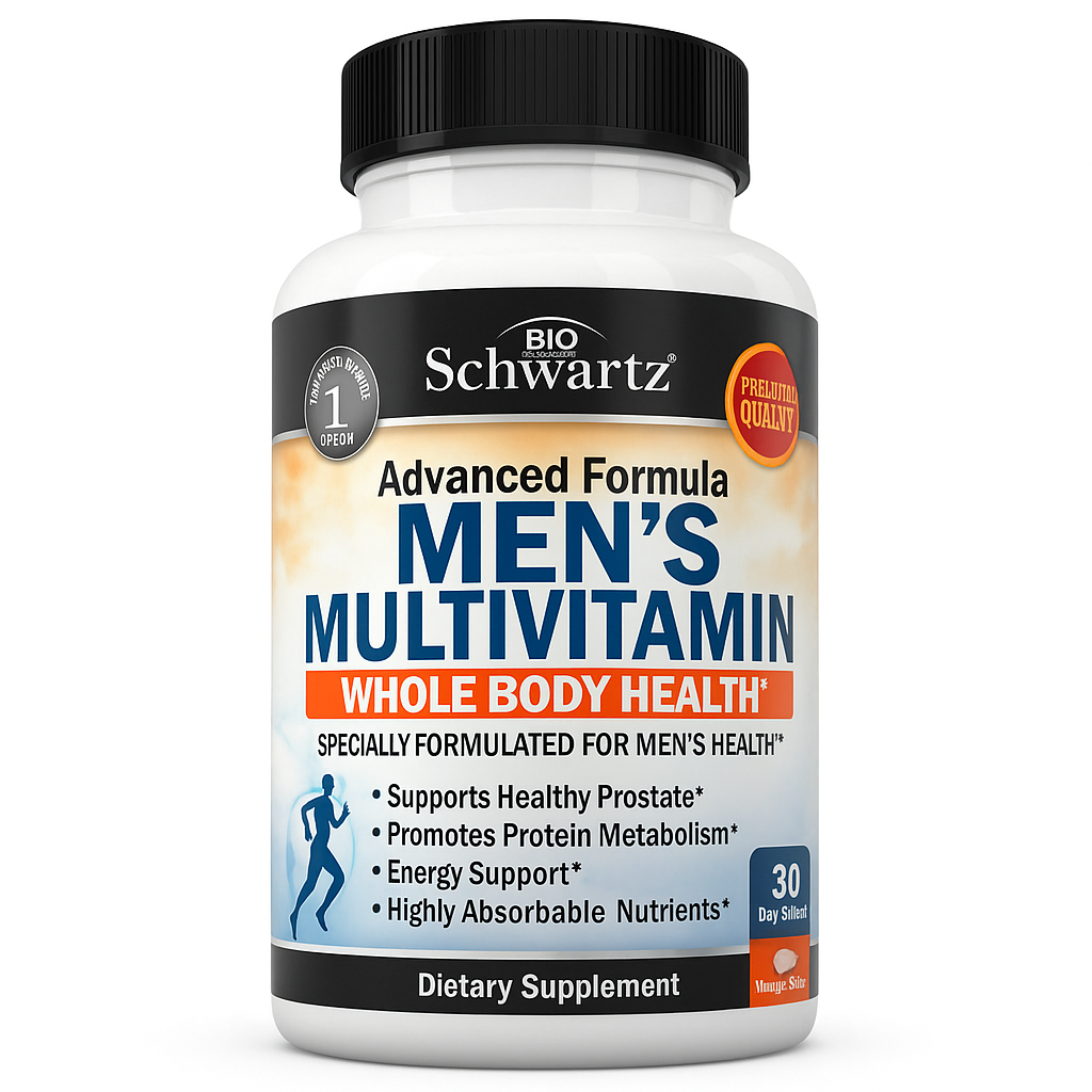 BioSchwartz Mens Multivitamin Capsule - 60 Count
