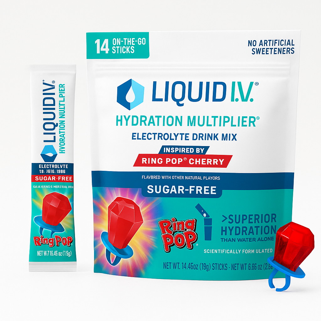 Liquid I.V. Sugar Free Hydration Electrolytes Powder 14 Count