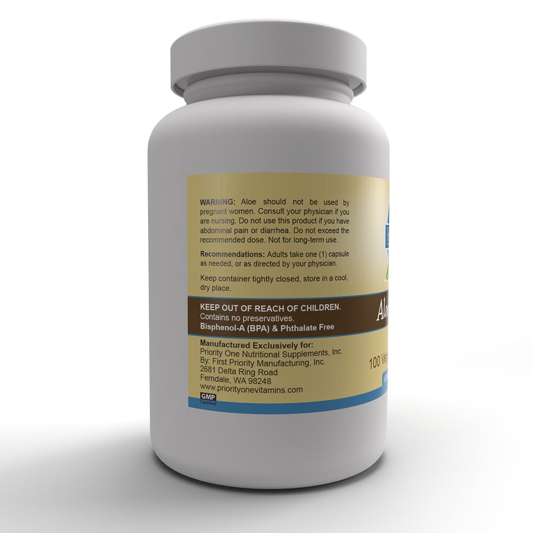 Priority One Aloe Complex Capsule 100