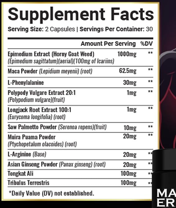 BCP PLUS MalePlus Performance - Volume Booster Capsule 60 Capsules