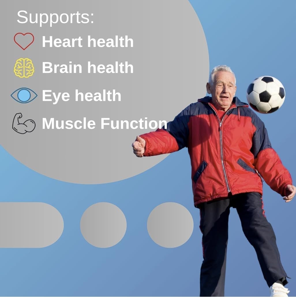 Generic Silver Men’s 50+ Plus Daily Multivitamin – Multimineral Supplement with Vitamin D3, Zinc, B Vitamins & Antioxidants, Supports Heart, Muscle & Immune Health, 275 Capsules